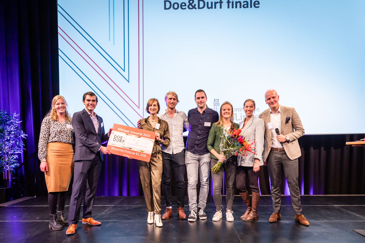 afbeelding voor post: Team Sweco winnaar van Doe&Durf Competitie 2022